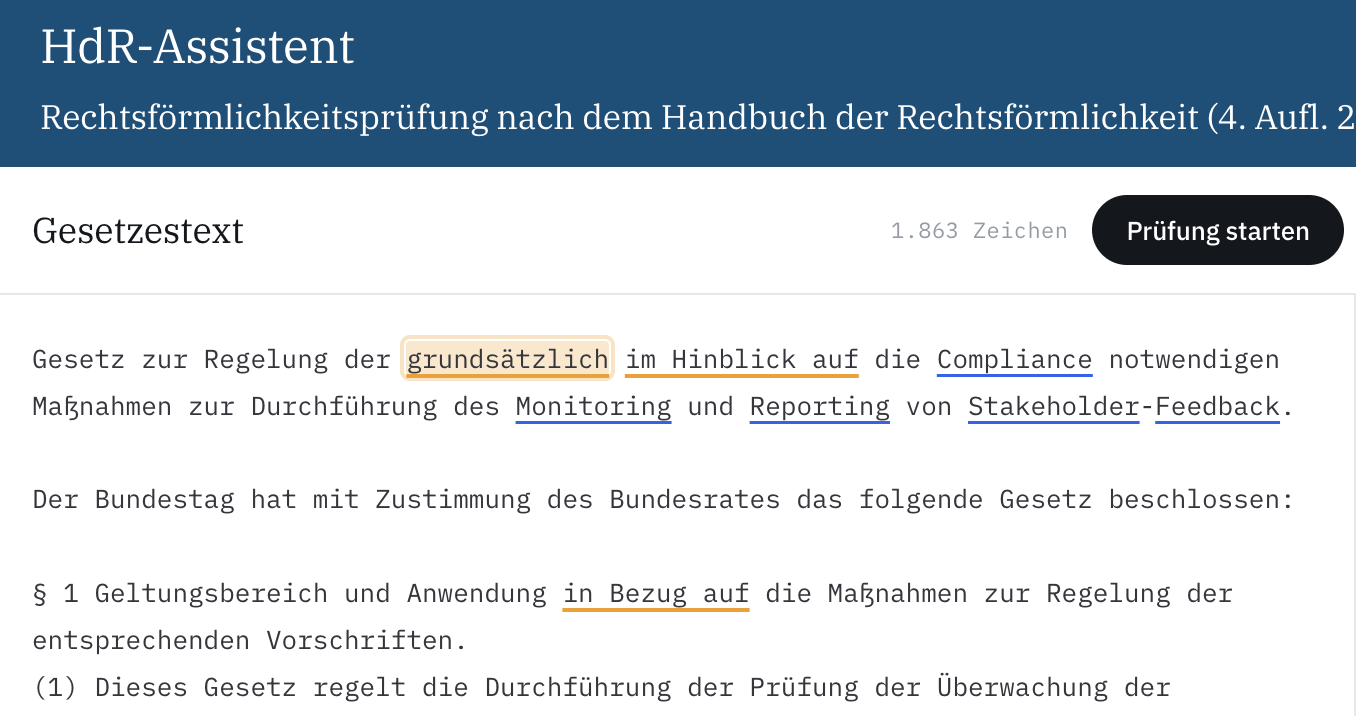 HdR-Assistent screenshot